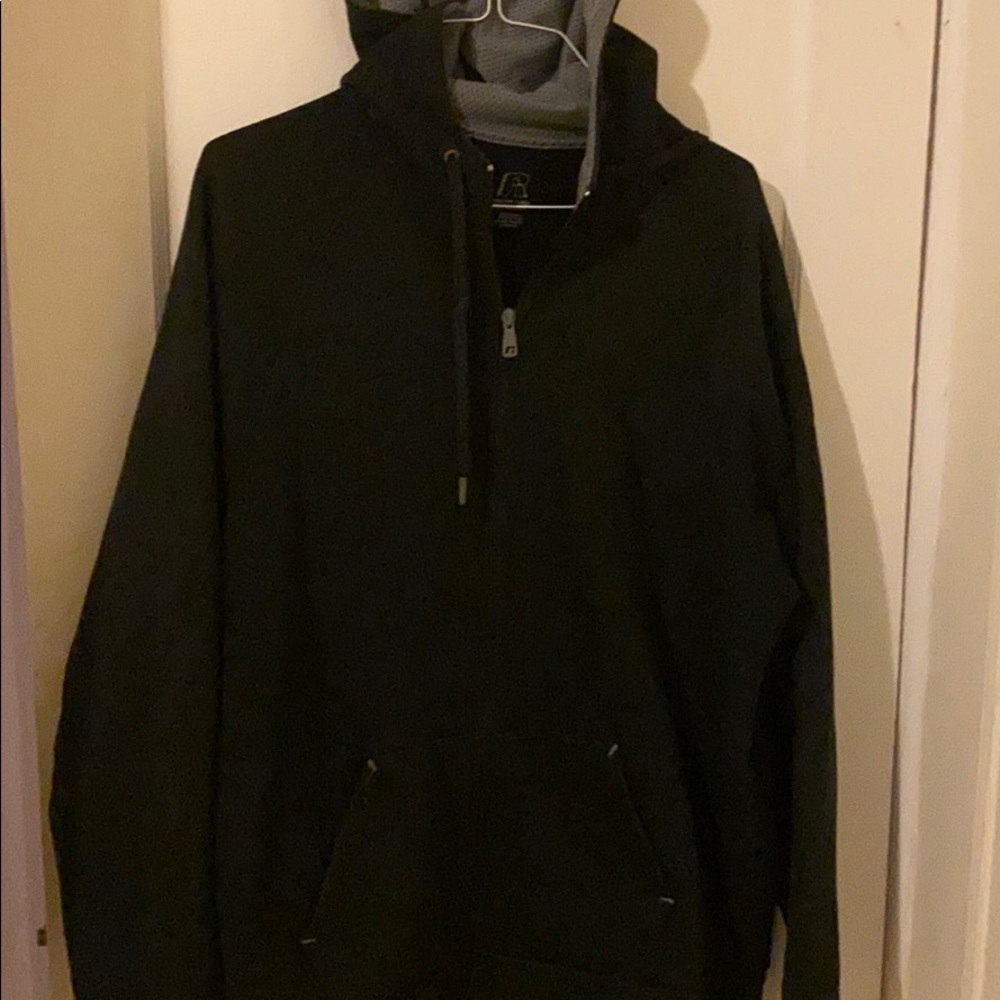 Russel Athletic hooded fleece sports jacket!